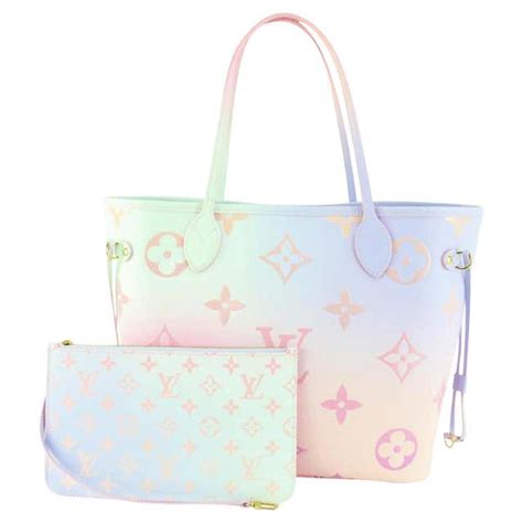 louis vuitton pastel tote